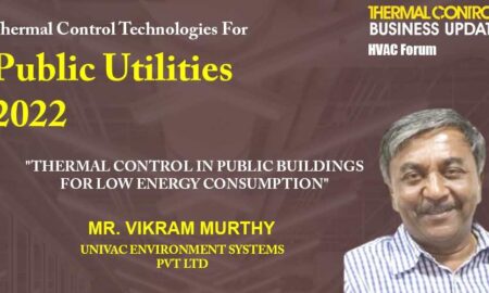 MrVikram Murthy Thermal Control In Public Buildings for Low Energy Consumption