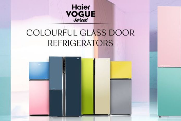 Haier Appliances launches the Vogue line of glass-door refrigerators ...